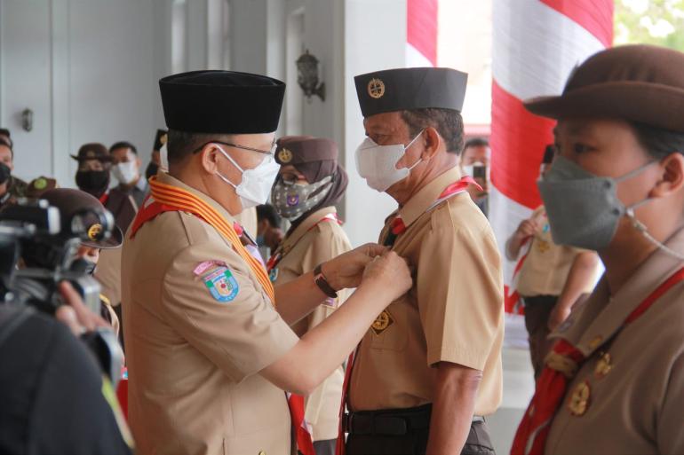 Gubernur Bengkulu : Nilai Gerakan Pramuka Sejalan dengan Kondisi Indonesia