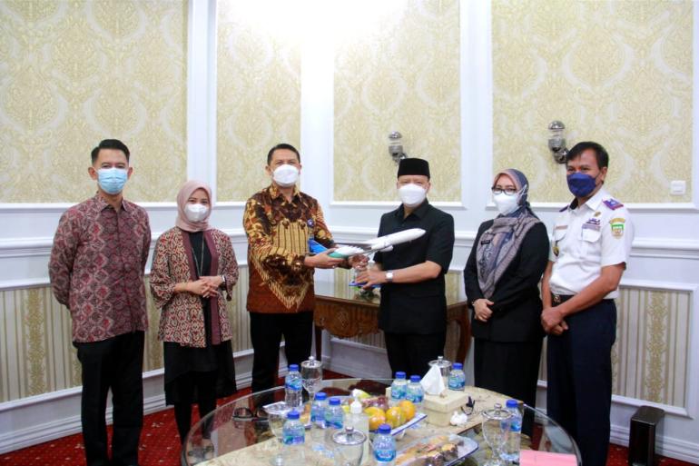 Tingkatkan Ekspor Produk Unggulan Daerah Pemprov Bengkulu Dapat Dukungan Garuda Indonesia