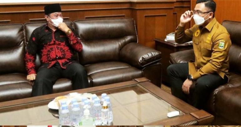 Wagub Rosjonsyah dan Wagub Andika Jalin Sinergi