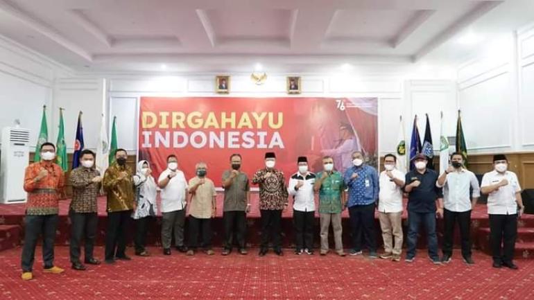 Bahas Muswil Gubernur Bengkulu dan KAHMI Audiensi