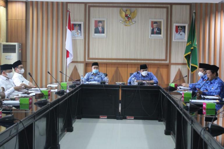 Sekda Rapat Bersama OPD
