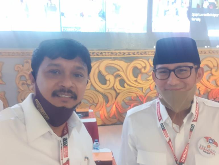 Suharto Bersama Sandiaga Uno