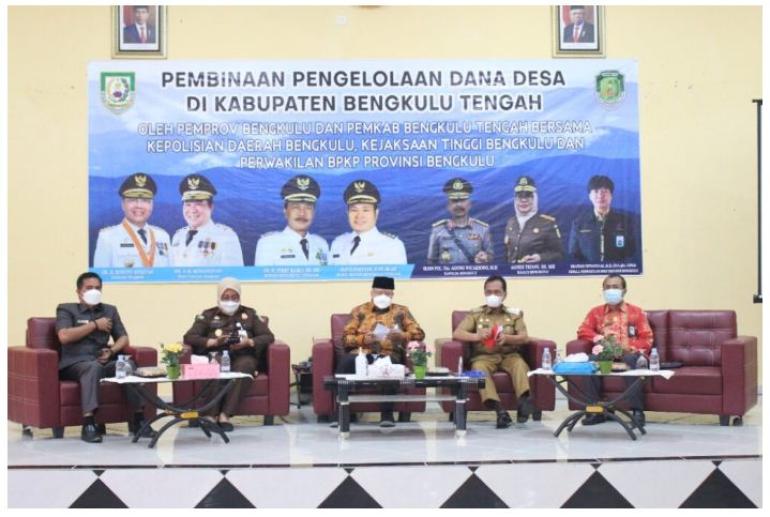 Pembinaan Pengelolaan Dana Desa Oleh Pemprov, Kejati, Polda Dan BPKP Provinsi Bengkulu
