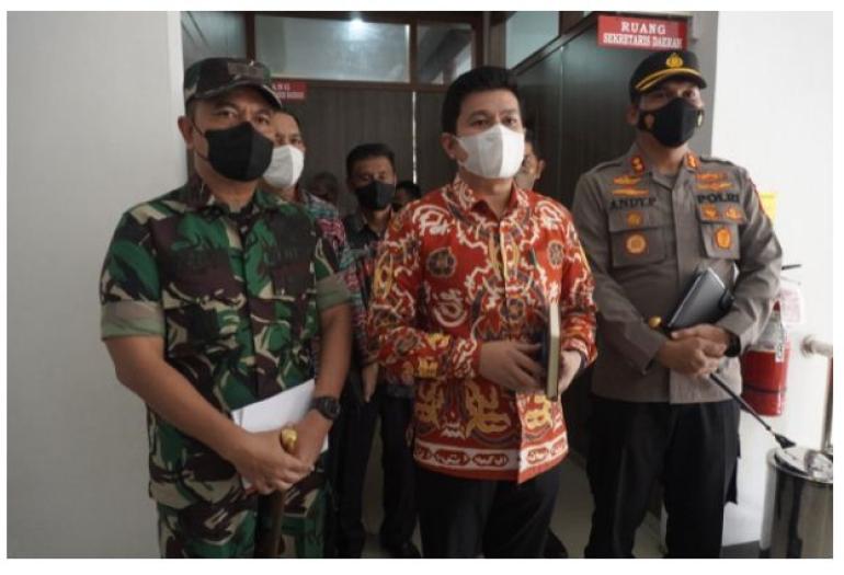 Pemkab BU Gelar Rapat Persiapan Pelaksanaan Pilkades Gelombang I Periode Ke dua Tahun 2022  