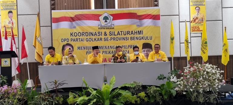 Tampak Ketua DPD Pimpin Rakorda 