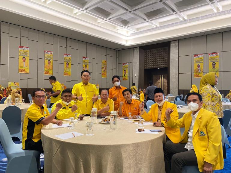 Tampak Pengurus DPD Partai Golkar