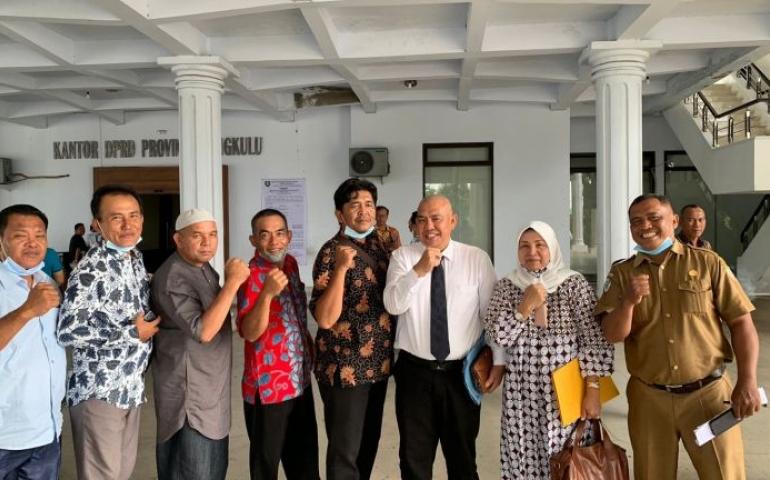 DPRD Provinsi Bengkulu Menggelar Hearing Bersama  Forum Komite