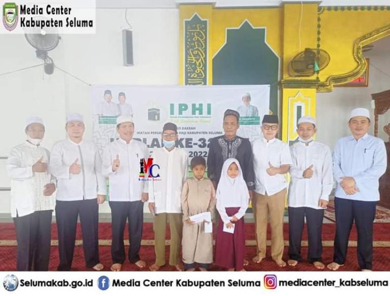 Sekda Kabupaten Seluma Membuka Acar Peringatan HUT IPHI Ke-32 Tahun 2022