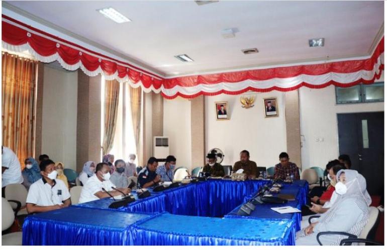 Pemkab Benteng Menerima Kunjungan Kerja Dalam Rangka Rapat Koordinasi Oleh DJPB Provinsi Bengkulu