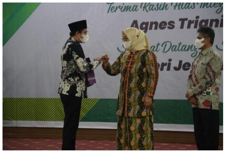 Wakil Bupati BU Hadiri Pisah Sambut Kajati Bengkulu