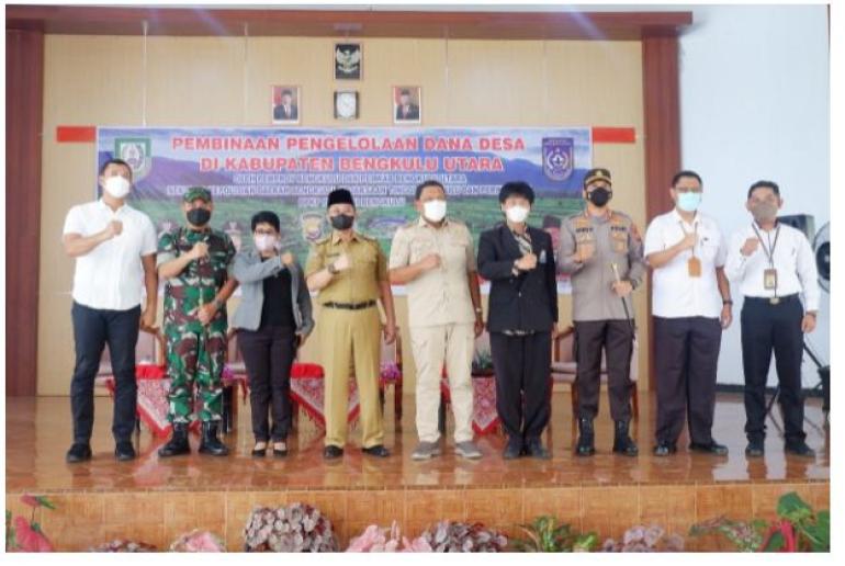 Bupati BU Sambut Kunjungan Forkopimda Provinsi Bengkulu dalam Pembinaan Pengelolaan Dana Desa
