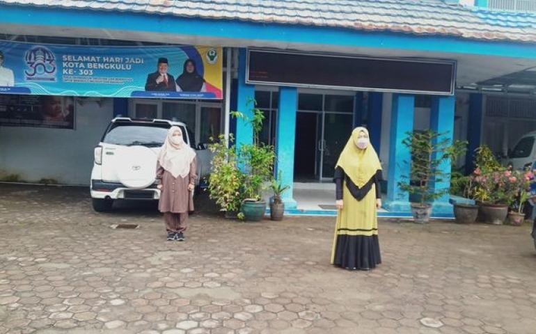 Apel Pagi Dinas Kesehatan Kota Bengkulu Di Pimpin Langsung Oleh KADINKES Sri Martiana SE.M.Si