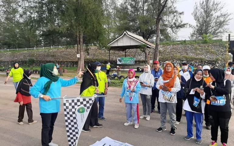 DINKES Kota Bengkulu Melakukan Pemeriksaan Kebugaran Jasmani Jamaah Haji Wilayah UPTD Puskesmas Sukamerindu