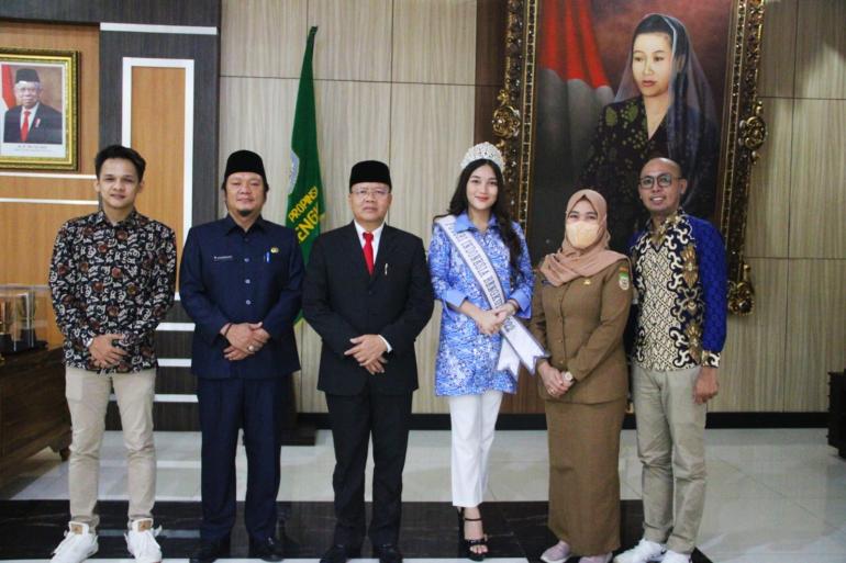 Terima Silaturahmi Finalis Putri Indonesia Bengkulu 2022, Ini Pesan Gubernur Rohidin
