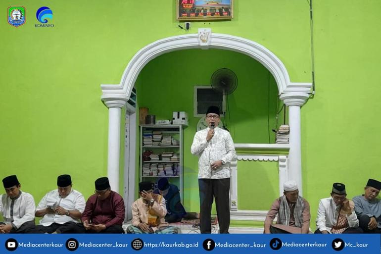 Bupati Kaur Bersama Tim Safari Ramadhan Kunjungi Desa Bungin Tambun III