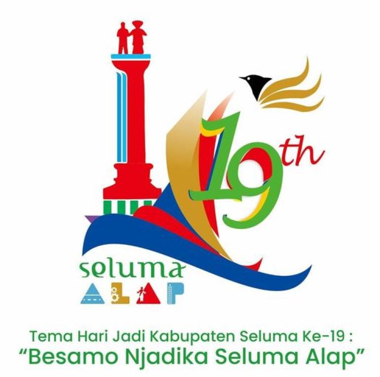 Logo HUT Kabupaten Seluma Ke-19 Tahun 2022