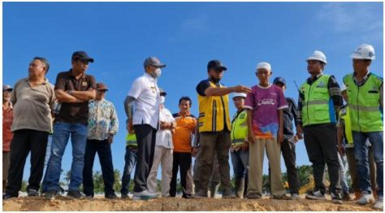 Pembangunan Tebat Gelumpai Akan Segera Selesai 