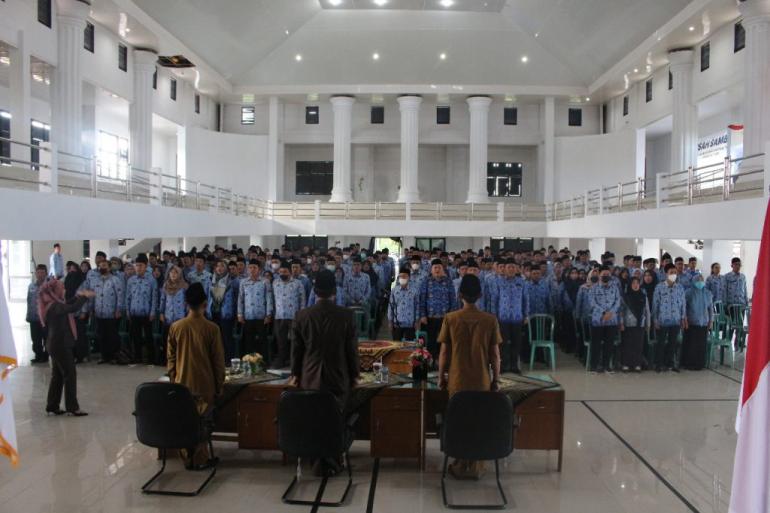 Pelantikan Pejabat Fungsional Dilingkungan Pemkab Benteng