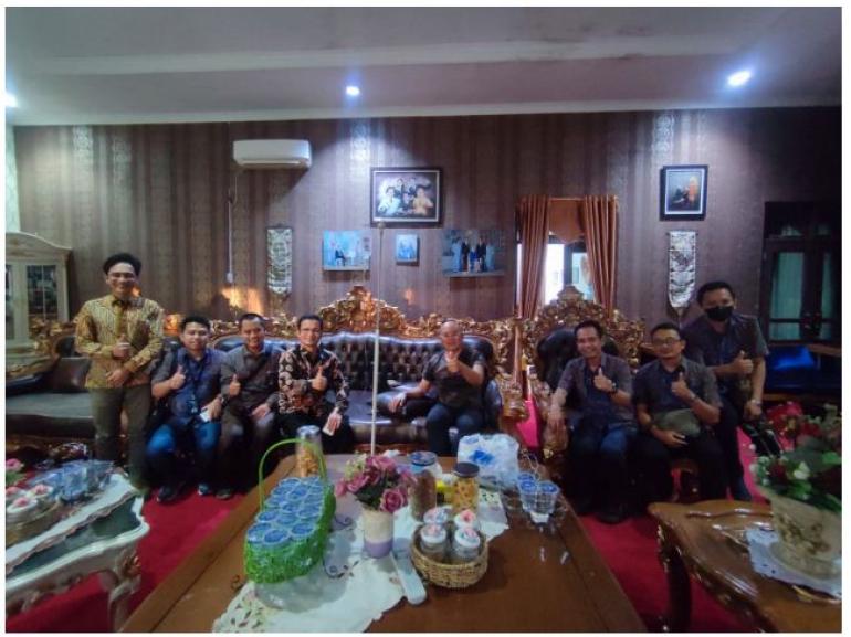 PLN UPPSBS 2 Kunjungan Kerumah Dinas Bupati BS