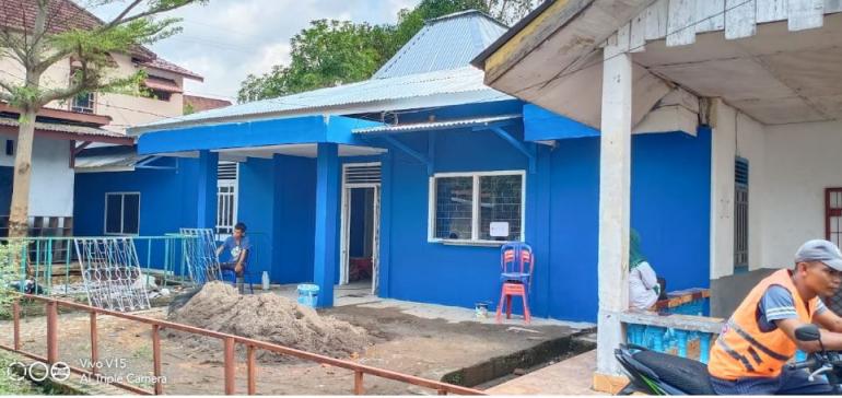 Proyek Siluman Rehap Gedung Kelurahan Talang Ubi Timur Tanpa Plang Informasi ,PU TR PALI Lalai Dalam Pengawasan
