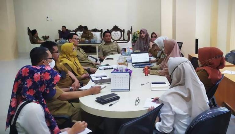 Perpus Rapat Bersama Tim Kominfo