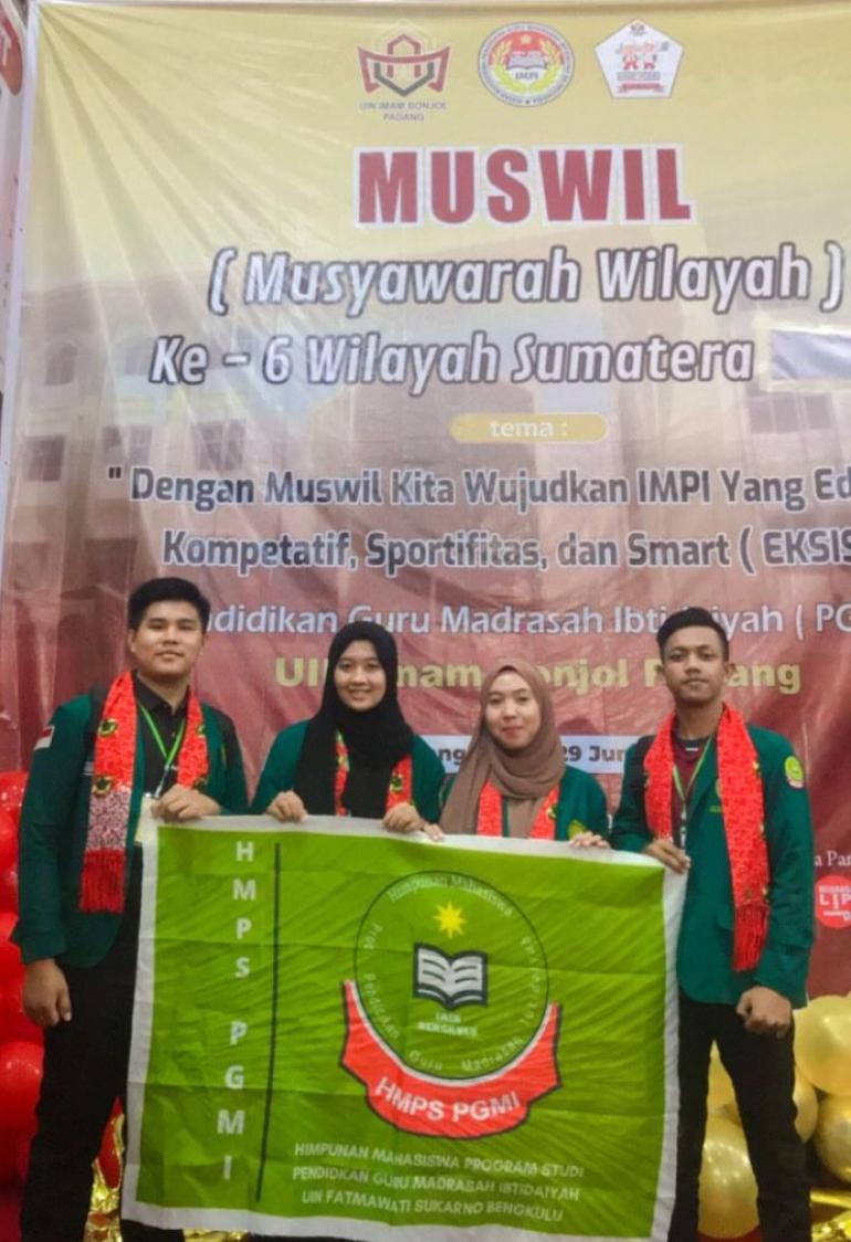 Empat Delegasi PGMI UINFAS Ikuti Muswil IMPI Ke-VI