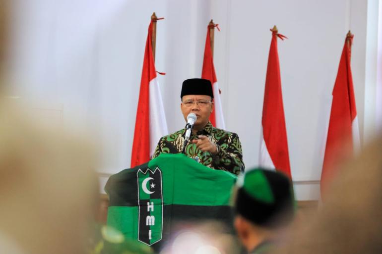 Pelantikan Pengurus HMI Cabang Bengkulu, Ini Arahan Gubernur Rohidin