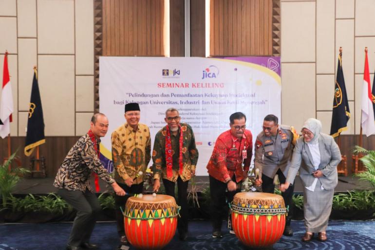 Gubernur Rohidin Hadiri Seminar Keliling Kekayaan Intelektual 