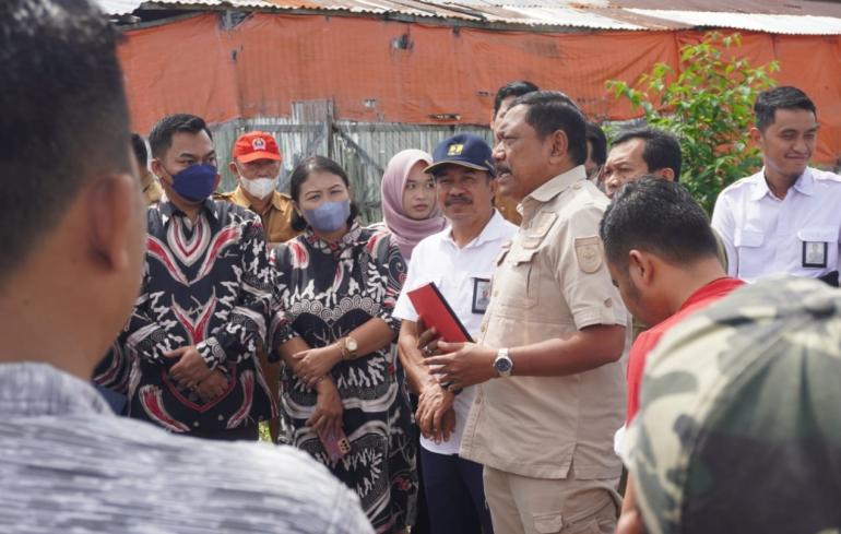 Bupati Mian dan Tim Gabungan Kementrian Survei Pasar Purwodadi