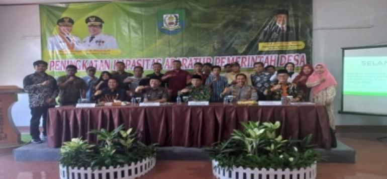 Bimtek Pengeloaan Keuangan Desa, DPMD Intensifkan Pembinaan