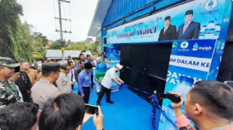Dewan Kota Hadiri Launching Hidayah Water Siap Mendunia