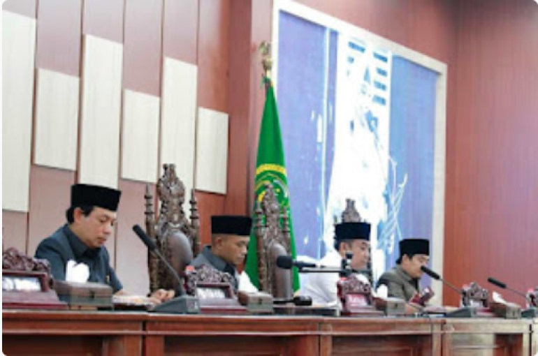 DPRD Kota Bengkulu Gelar Paripurna Tentang Pandangan Umum Fraksi Atas Raperda APBD 2023