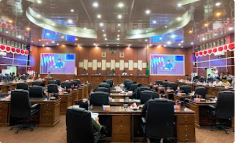 DPRD Kota Bengkulu Gelar Rapat Paripurna Agenda Penyampaian Pengantar Nota Keuangan Walikota