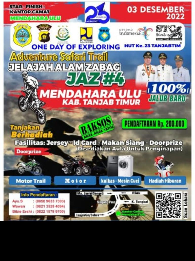 Jelang Adventure Safari Trail Mendahara Panitia Persiapkan Secara Matang 