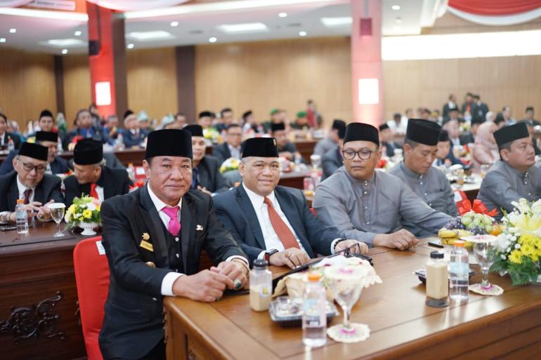 Wagub Bengkulu Rosjonsyah Hadiri Paripurna HUT ke 21 Kota Lubuk Linggau