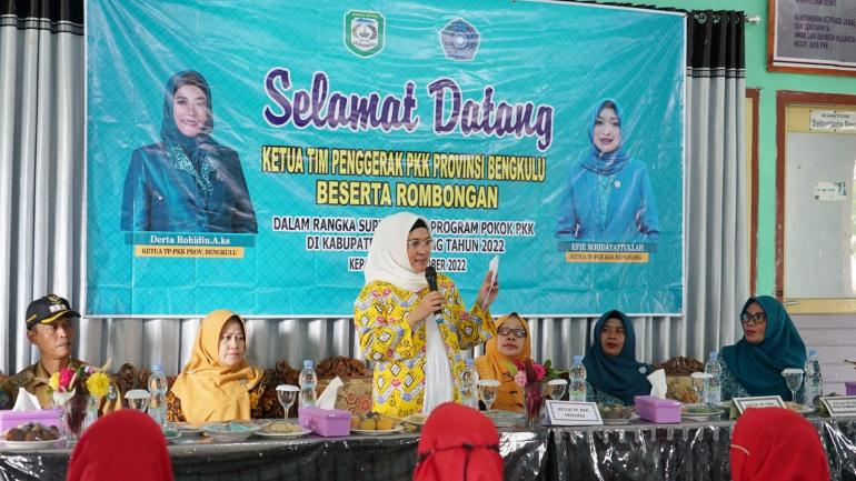 TP PKK Lakukan Supervisi ke Desa Sempiang