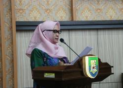 Ketua Tim Penggerak PKK Provinsi Bengkulu Derta Wahyulin Rohidin