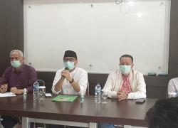 Plt Ketum PSI bersama Calon Gubernur Rohidin Mersyah