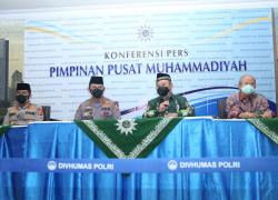 Pengurus Pusat (PP) Muhammadiyah menerima kunjungan silarutahmi Kapolri Jenderal Listyo Sigit Prabowo
