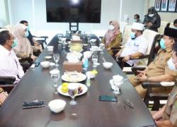 Walikota Bengkulu Helmi Hasan silaturahmi dengan Najmatuzzahrah selaku Kepala BPK Perwakilan Bengkulu