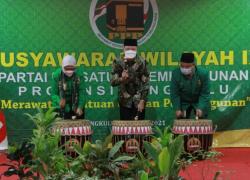 Gubernur Rohidin Hadiri Muswil IX DPW PPP Provinsi Bengkulu