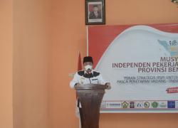 Wagub Rosjonsyah Apresiasi Kinerja Pekerja Sosial Bengkulu