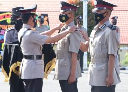 Hadiri Penutupan Diktuba Polda Bengkulu Asisten I Sampaikan Harapan