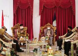 Rapat Bersama Bupati Seluma dan Forkopimda Gubernur Rohidin Harapkan Peran Posko PPKM Diperkuat