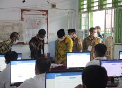 Pantau Pelaksanaan Test Seleksi P3K Gubernur Tegaskan Ini Kepada Peserta