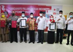 Pemprov Bengkulu Apresiasi Kinerja PMI Bengkulu Peduli Kemanusiaan & Penanganan COVID-19