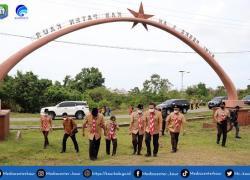 Kwarda Meninjau Bumi Perkemahan (Buper) Yang Berada Di Pondok Pusaka