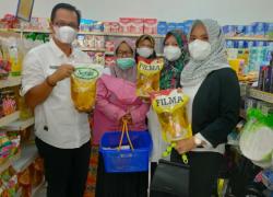 Pantau Harga Minyak Goreng Disperindagkop-UM BS Sidak