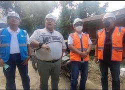 Wabup BS dan Tim PLN Monitor Perbaikan Tower Jaringan