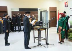 Prosesi Pelantikan Sekda PALi